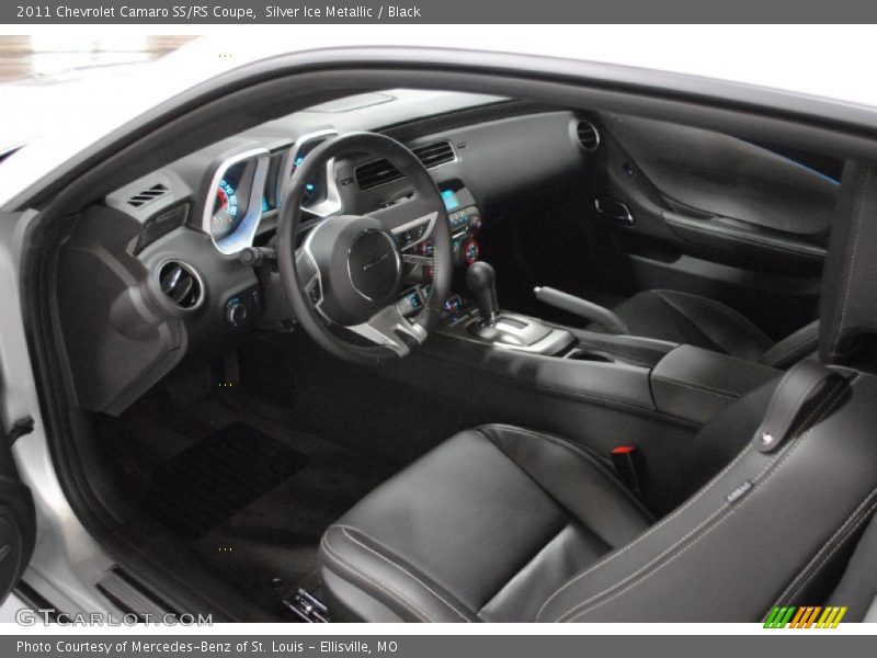  2011 Camaro SS/RS Coupe Black Interior