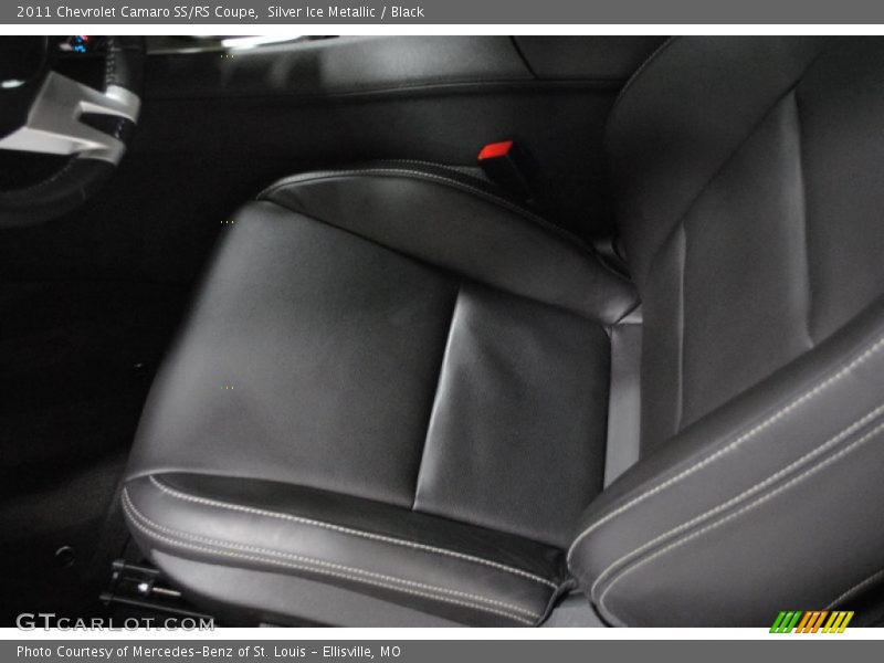 Silver Ice Metallic / Black 2011 Chevrolet Camaro SS/RS Coupe