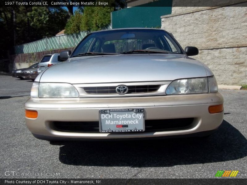 Cashmere Beige Metallic / Beige 1997 Toyota Corolla CE