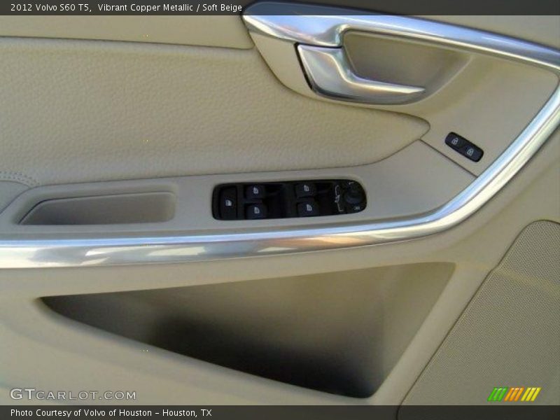 Vibrant Copper Metallic / Soft Beige 2012 Volvo S60 T5