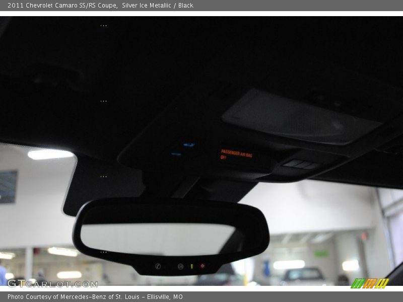 Silver Ice Metallic / Black 2011 Chevrolet Camaro SS/RS Coupe
