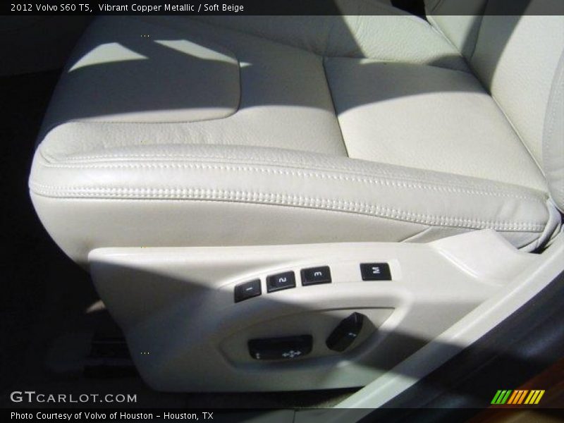 Vibrant Copper Metallic / Soft Beige 2012 Volvo S60 T5