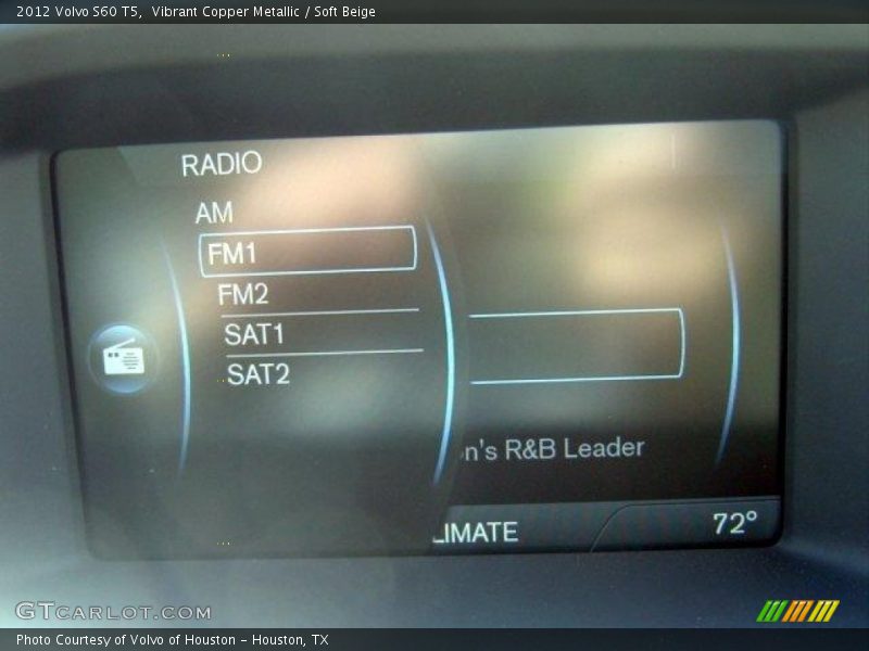 Vibrant Copper Metallic / Soft Beige 2012 Volvo S60 T5