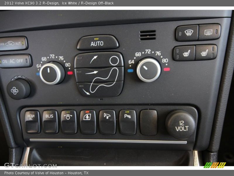 Controls of 2012 XC90 3.2 R-Design