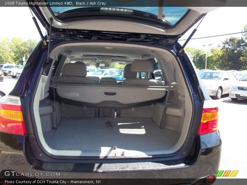 Black / Ash Gray 2008 Toyota Highlander Limited 4WD