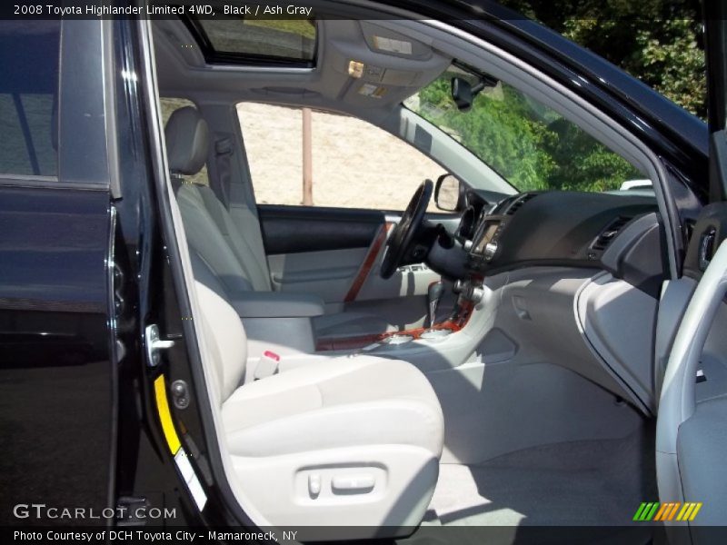 Black / Ash Gray 2008 Toyota Highlander Limited 4WD