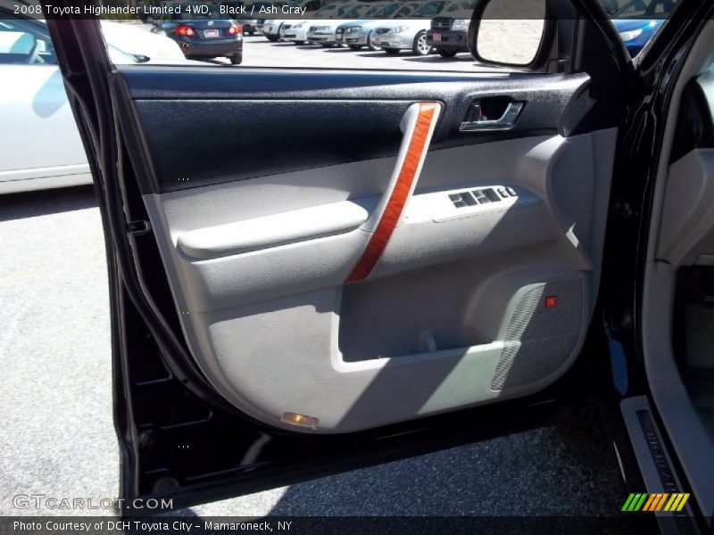 Black / Ash Gray 2008 Toyota Highlander Limited 4WD