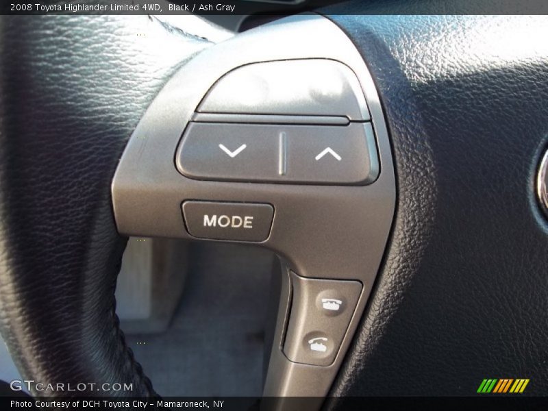 Black / Ash Gray 2008 Toyota Highlander Limited 4WD