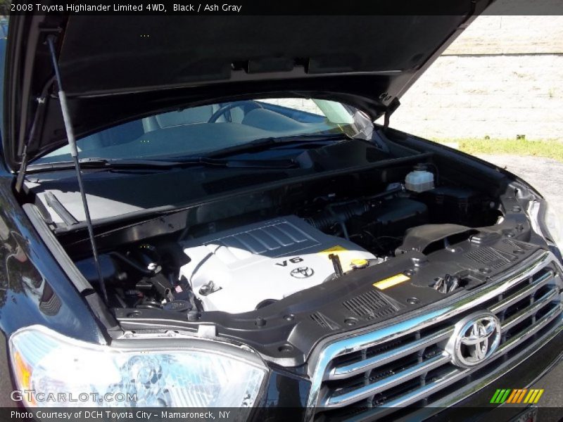 Black / Ash Gray 2008 Toyota Highlander Limited 4WD