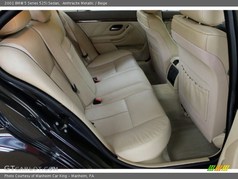 Anthracite Metallic / Beige 2001 BMW 5 Series 525i Sedan