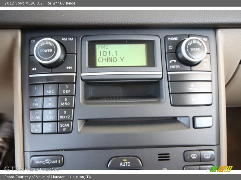 Audio System of 2012 XC90 3.2