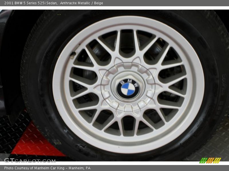 Anthracite Metallic / Beige 2001 BMW 5 Series 525i Sedan