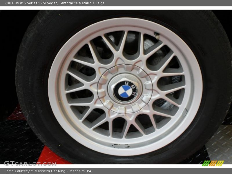 Anthracite Metallic / Beige 2001 BMW 5 Series 525i Sedan