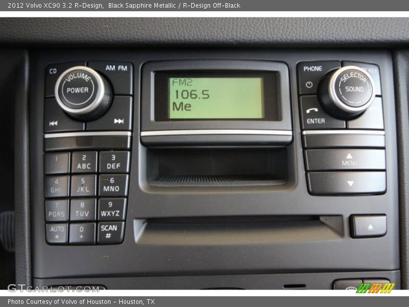 Audio System of 2012 XC90 3.2 R-Design