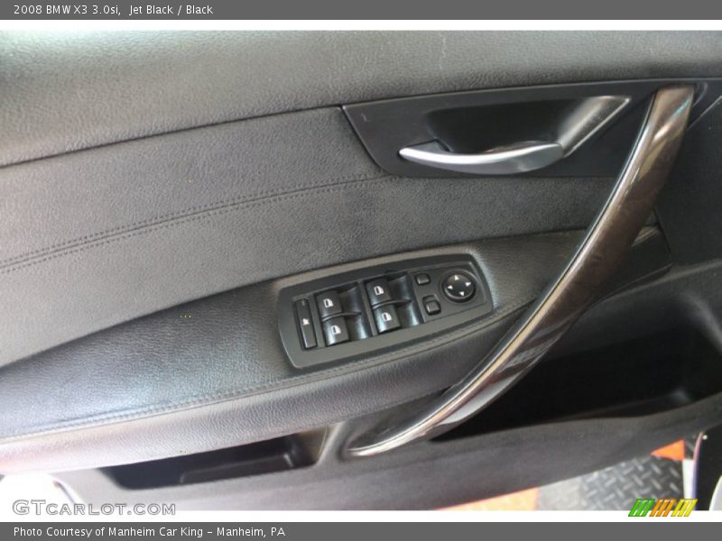 Jet Black / Black 2008 BMW X3 3.0si