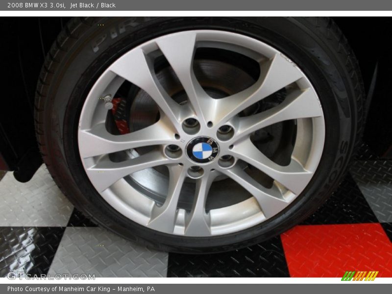 Jet Black / Black 2008 BMW X3 3.0si