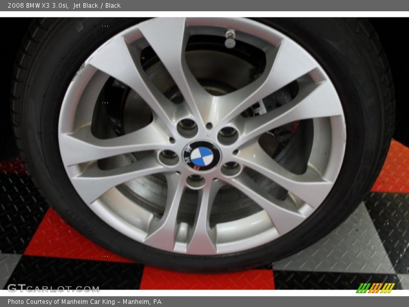 Jet Black / Black 2008 BMW X3 3.0si