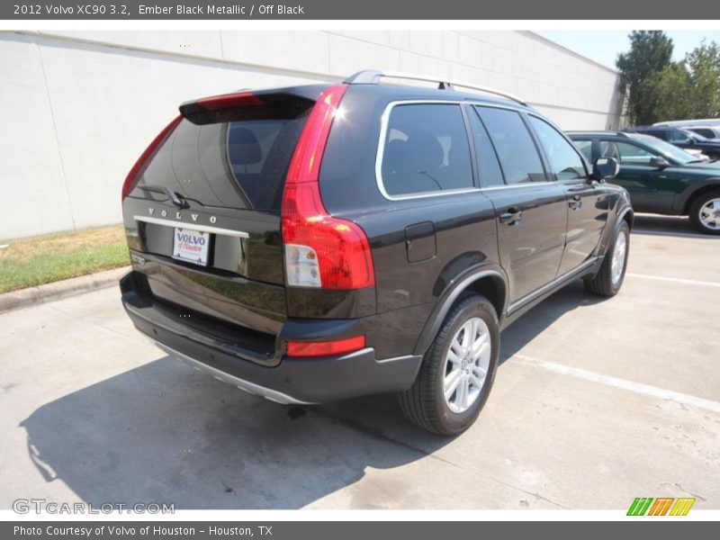 Ember Black Metallic / Off Black 2012 Volvo XC90 3.2
