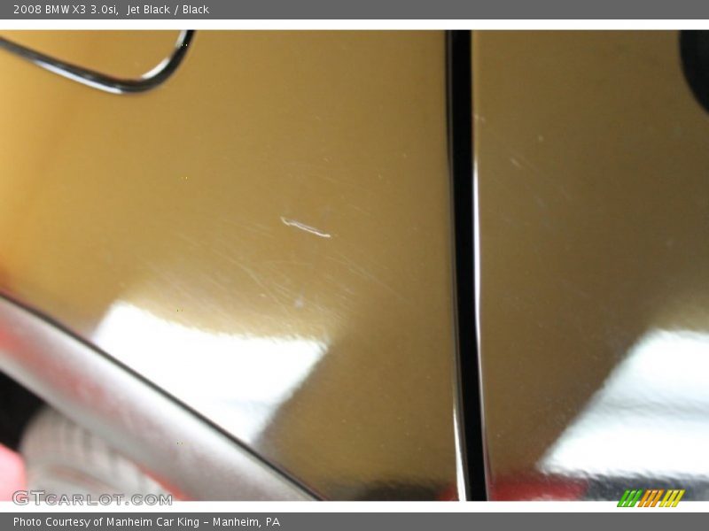 Jet Black / Black 2008 BMW X3 3.0si
