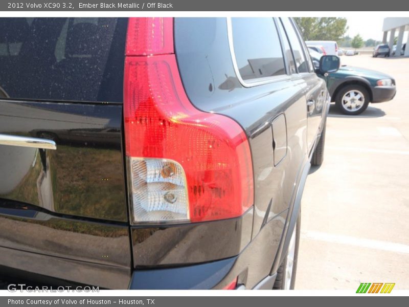 Ember Black Metallic / Off Black 2012 Volvo XC90 3.2