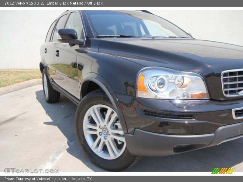 Ember Black Metallic / Off Black 2012 Volvo XC90 3.2