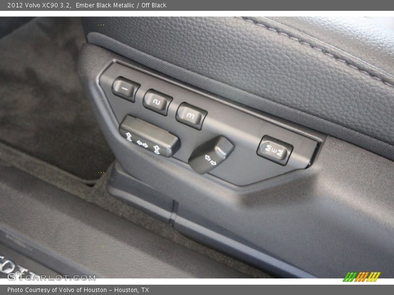Controls of 2012 XC90 3.2