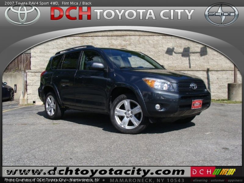 Flint Mica / Black 2007 Toyota RAV4 Sport 4WD