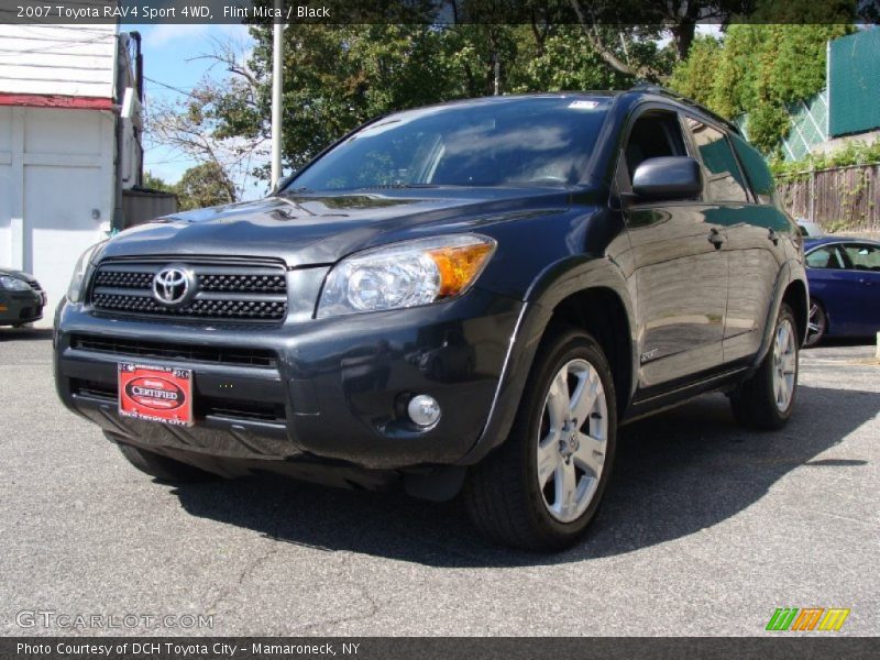 Flint Mica / Black 2007 Toyota RAV4 Sport 4WD