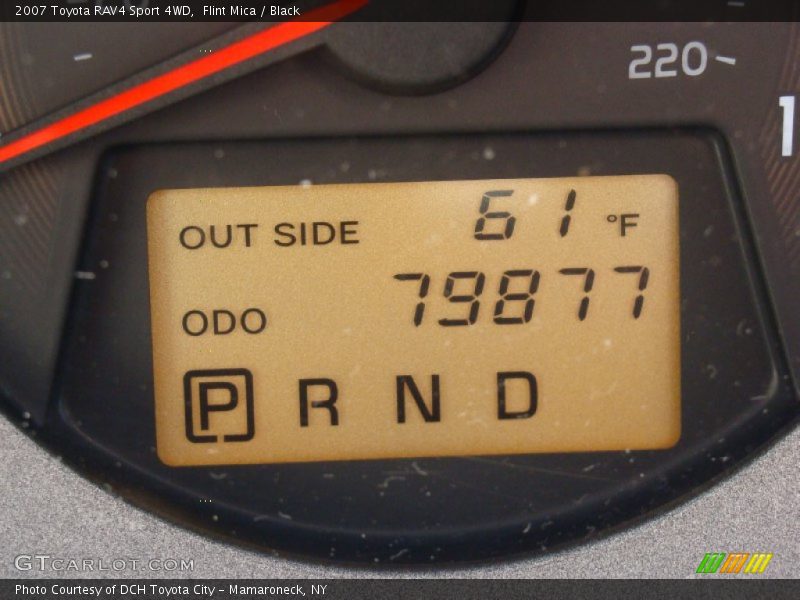 Flint Mica / Black 2007 Toyota RAV4 Sport 4WD