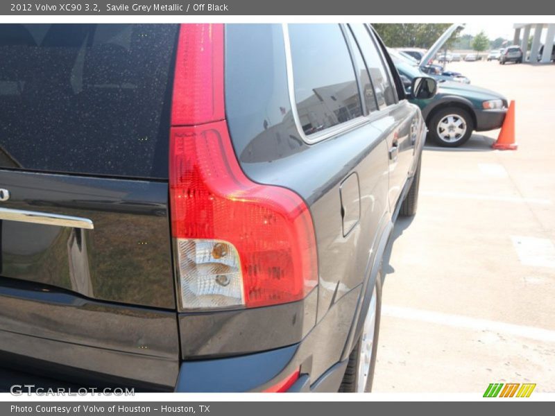 Savile Grey Metallic / Off Black 2012 Volvo XC90 3.2