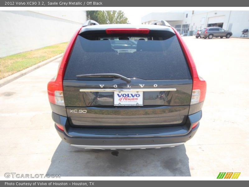 Savile Grey Metallic / Off Black 2012 Volvo XC90 3.2