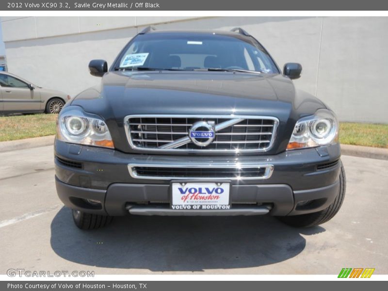 Savile Grey Metallic / Off Black 2012 Volvo XC90 3.2