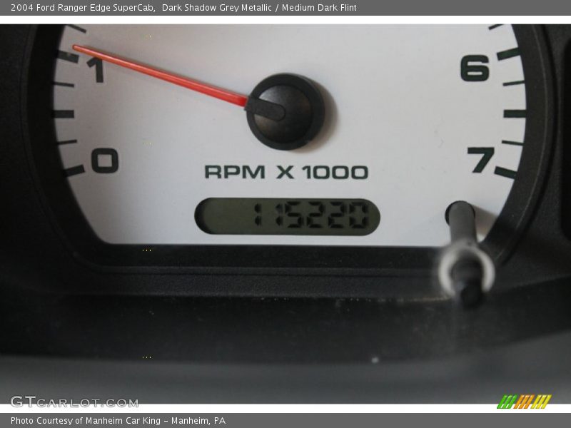 Dark Shadow Grey Metallic / Medium Dark Flint 2004 Ford Ranger Edge SuperCab