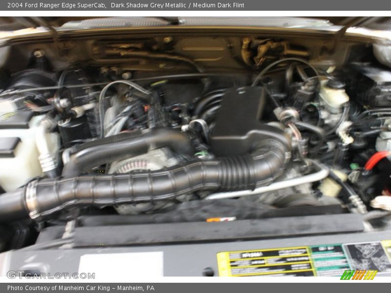Dark Shadow Grey Metallic / Medium Dark Flint 2004 Ford Ranger Edge SuperCab