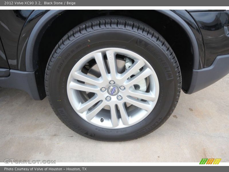 Black Stone / Beige 2012 Volvo XC90 3.2