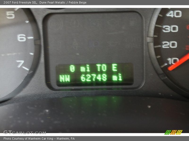 Dune Pearl Metallic / Pebble Beige 2007 Ford Freestyle SEL