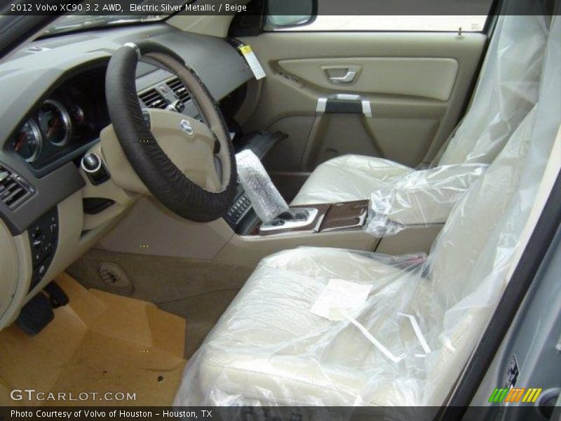Electric Silver Metallic / Beige 2012 Volvo XC90 3.2 AWD