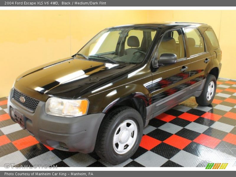 Black / Medium/Dark Flint 2004 Ford Escape XLS V6 4WD