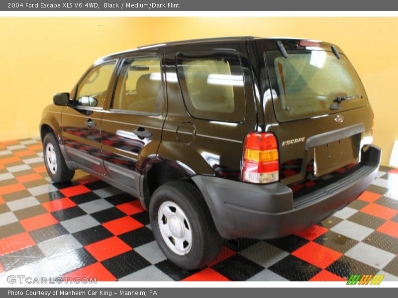Black / Medium/Dark Flint 2004 Ford Escape XLS V6 4WD