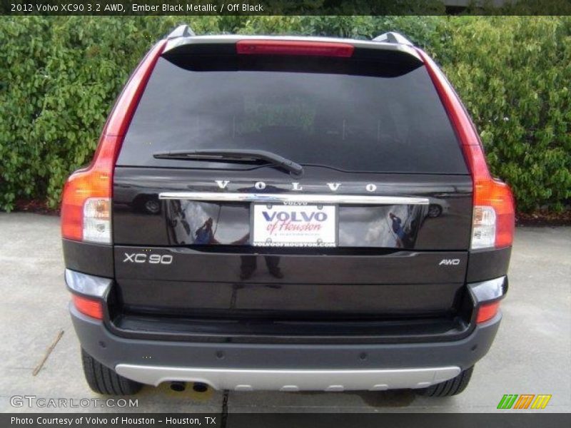 Ember Black Metallic / Off Black 2012 Volvo XC90 3.2 AWD