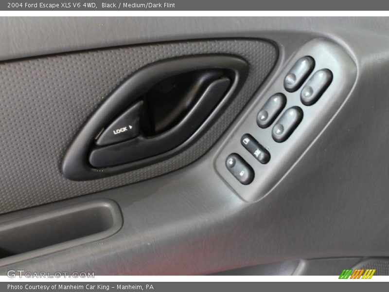 Black / Medium/Dark Flint 2004 Ford Escape XLS V6 4WD