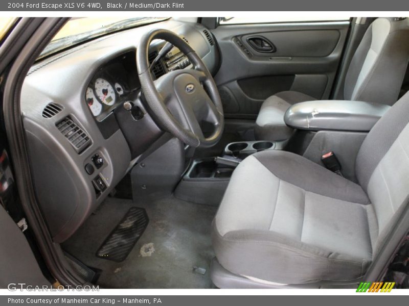  2004 Escape XLS V6 4WD Medium/Dark Flint Interior