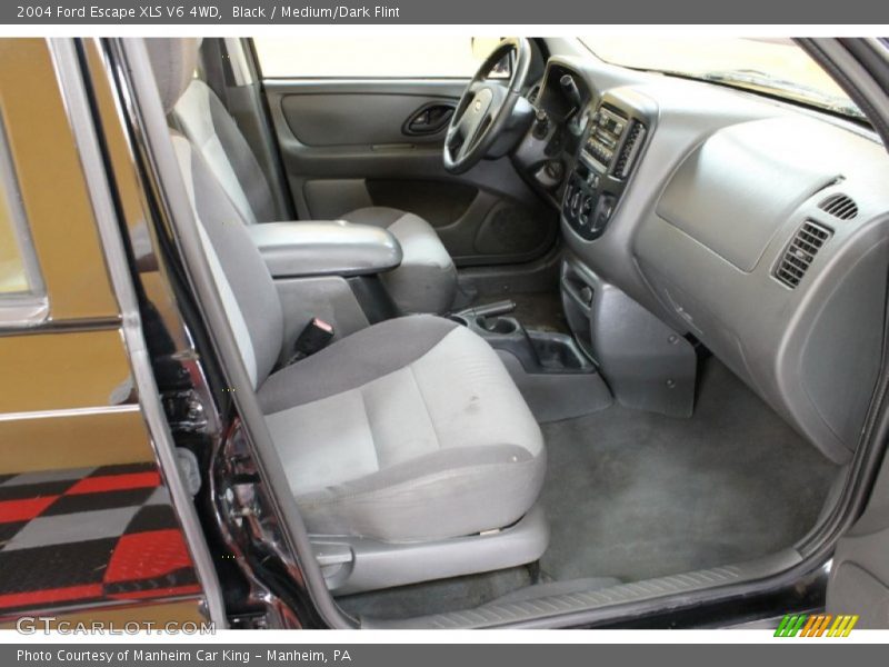 Black / Medium/Dark Flint 2004 Ford Escape XLS V6 4WD