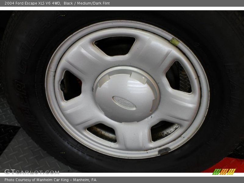 Black / Medium/Dark Flint 2004 Ford Escape XLS V6 4WD