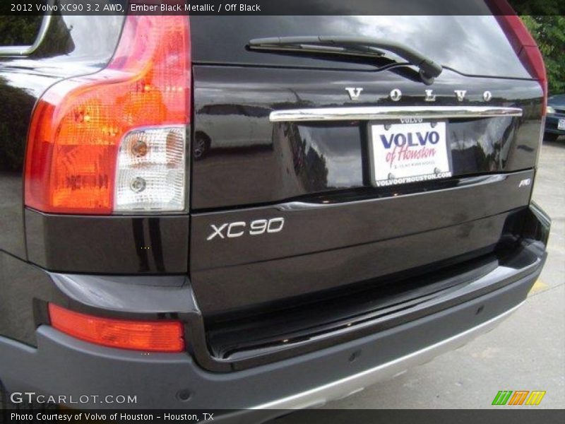 Ember Black Metallic / Off Black 2012 Volvo XC90 3.2 AWD