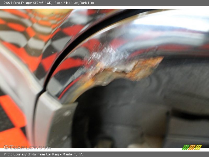 Black / Medium/Dark Flint 2004 Ford Escape XLS V6 4WD