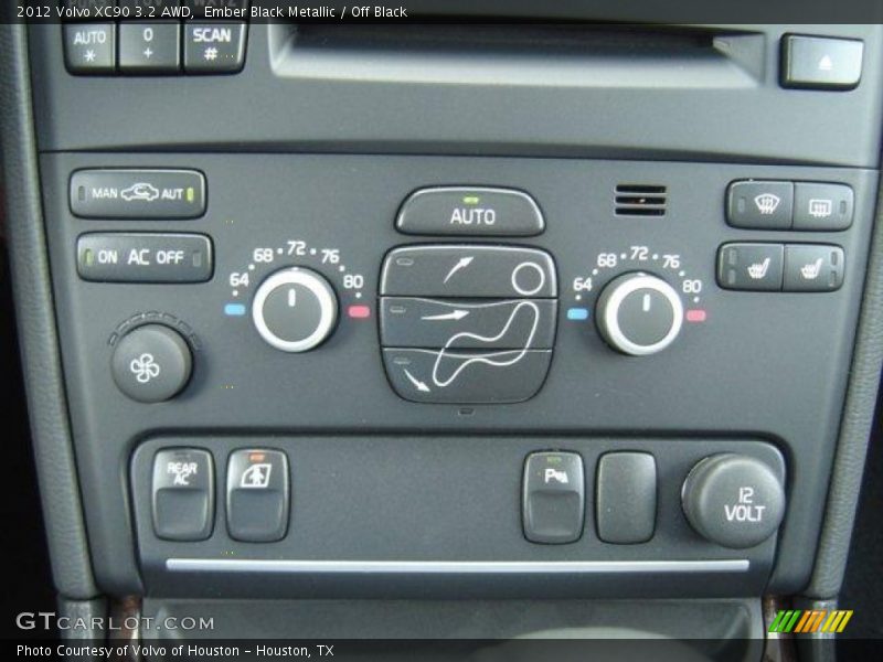 Controls of 2012 XC90 3.2 AWD