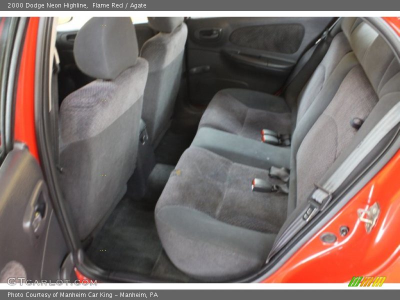 Flame Red / Agate 2000 Dodge Neon Highline