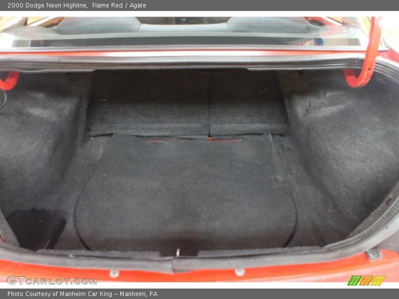 Flame Red / Agate 2000 Dodge Neon Highline