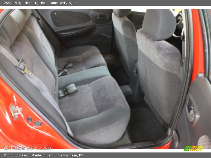 Flame Red / Agate 2000 Dodge Neon Highline